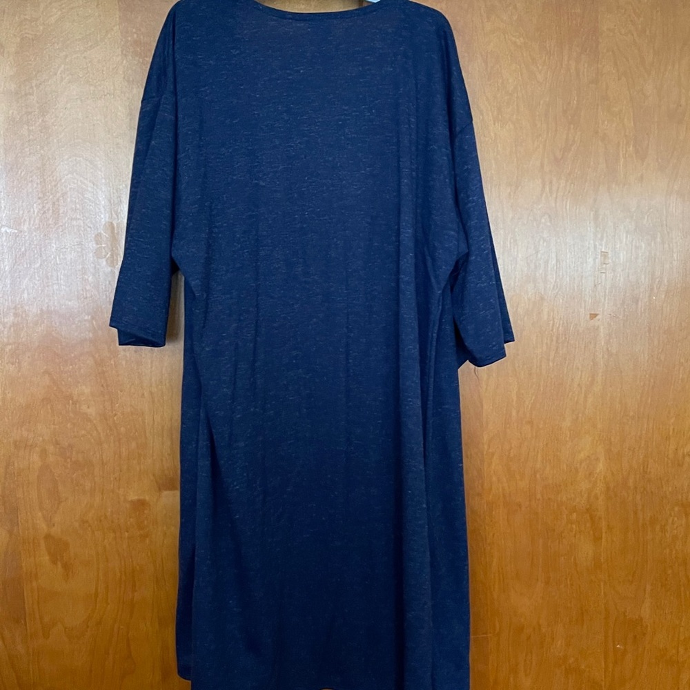 Lularoe Shirley in Navy Blue L - Picture 3 of 3